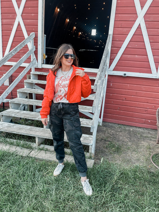 Quilted Puffer Jacket