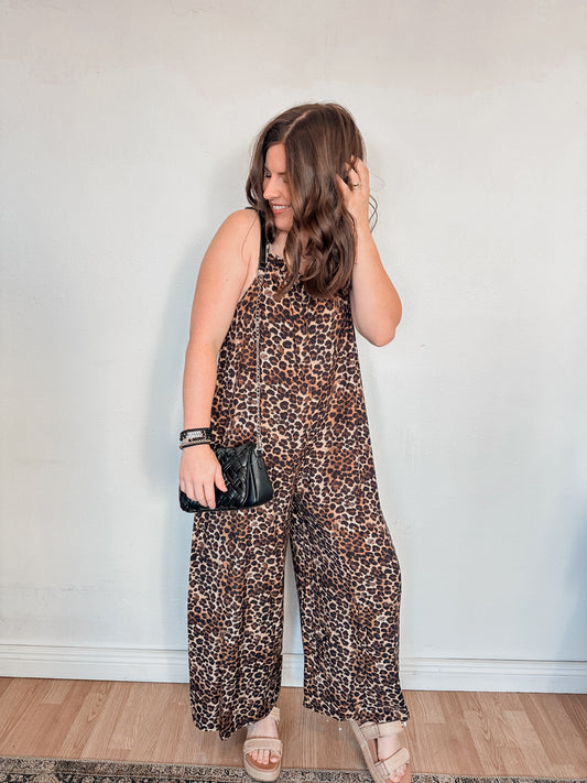 Leopard Jumpsuit