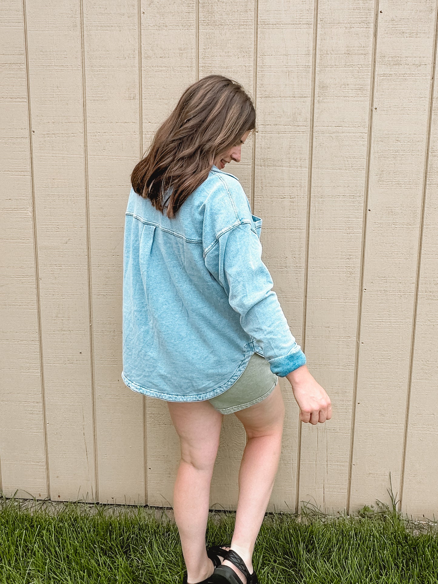 Essential Denim Shirt Jacket