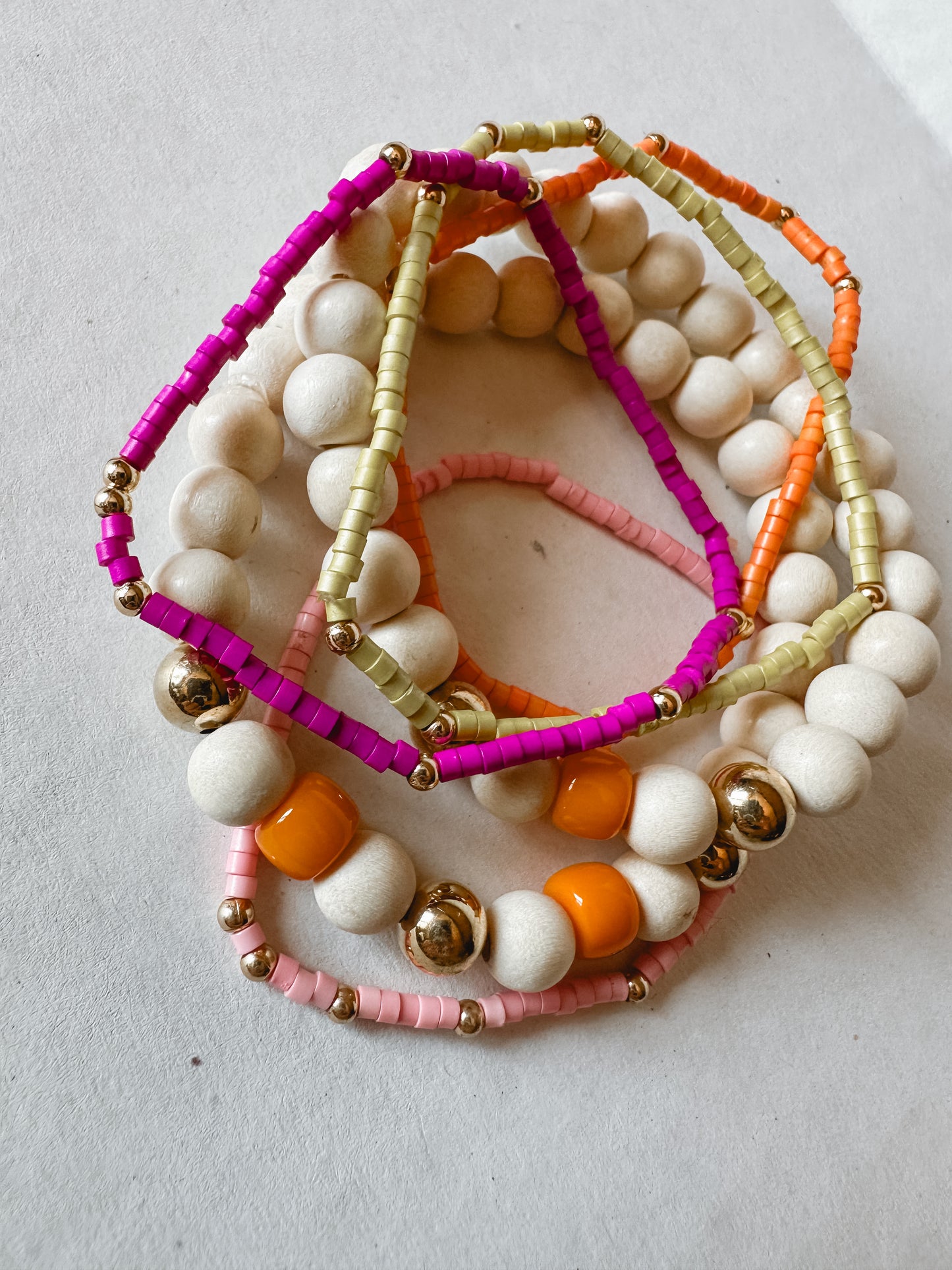 Pop of Color Bracelet Set