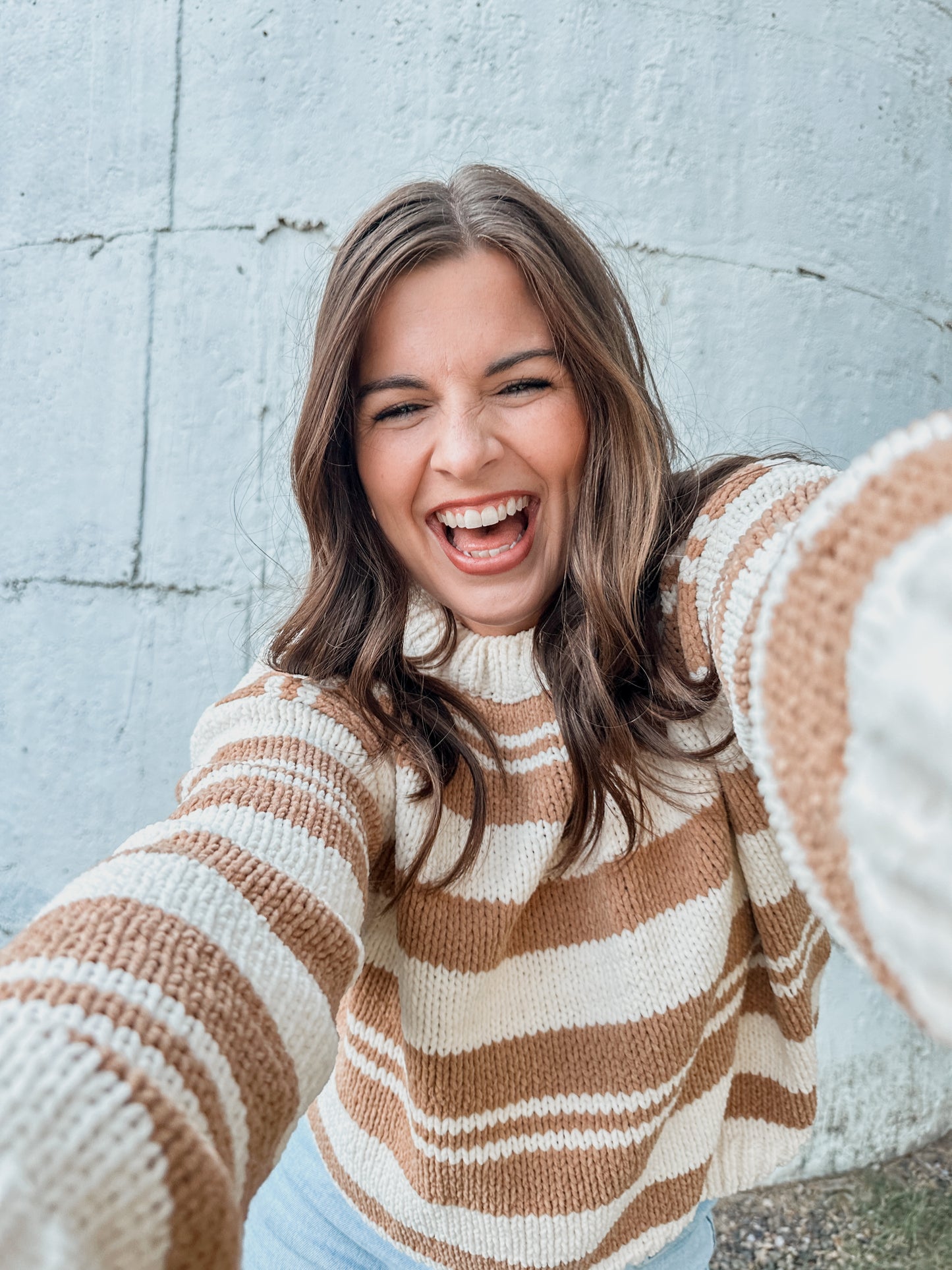 Soft Stripe Sweater