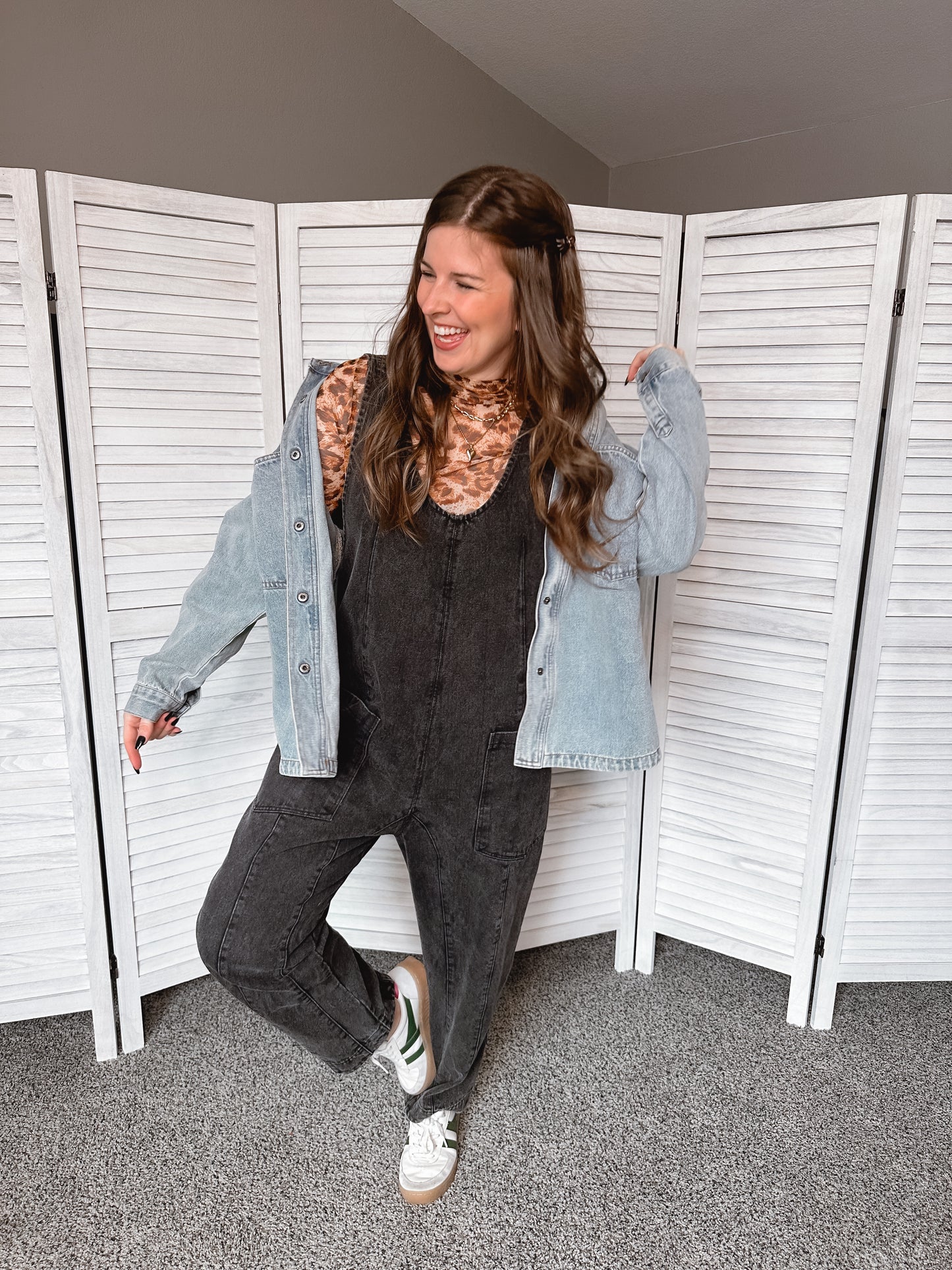 Cheetah Print Mesh Longsleeve