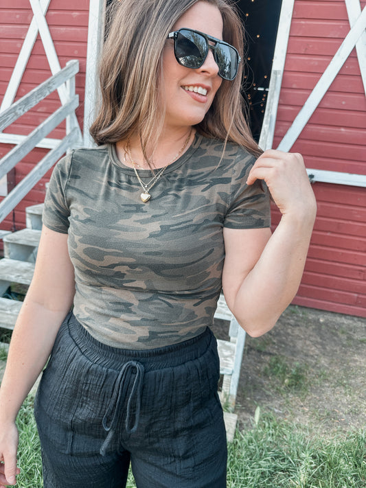 Essential Camo Tee