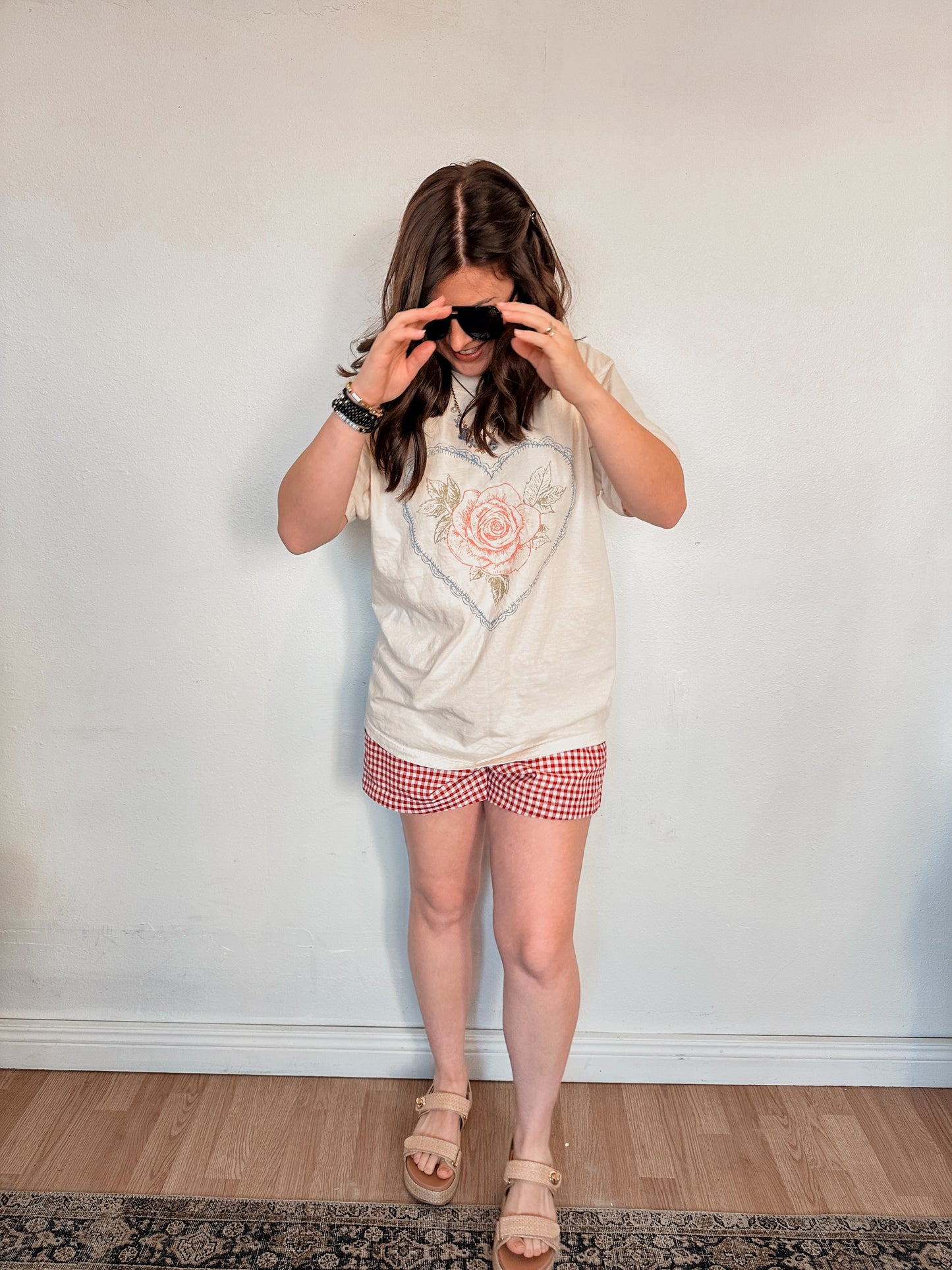 Heart + Rose Tee