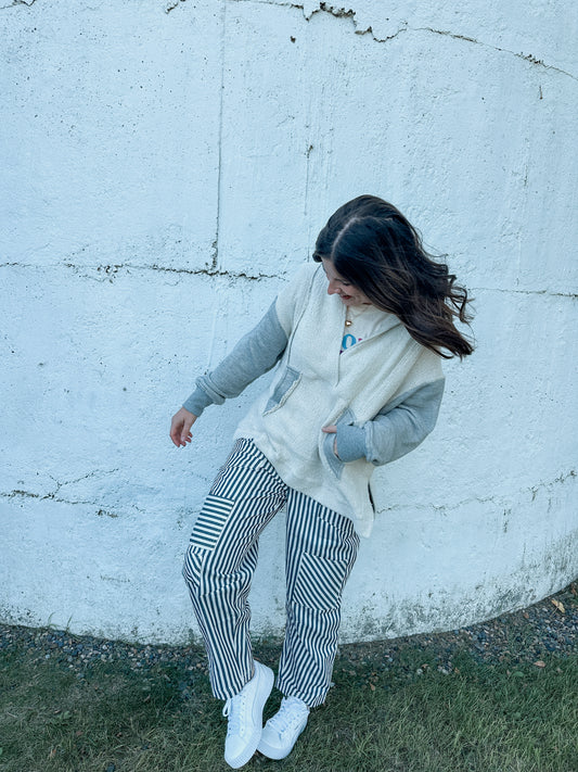 Heather Grey Pullover Hoodie