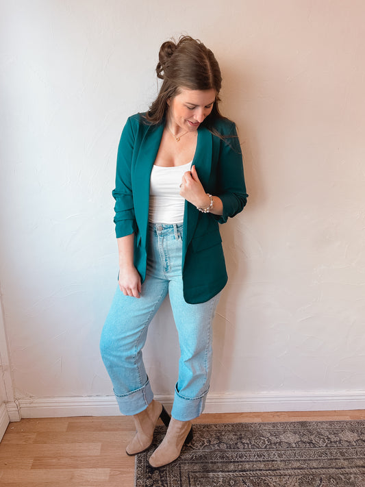 Light Denim Relaxed Straight