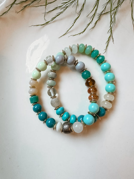 Summer Blue Bracelet Set