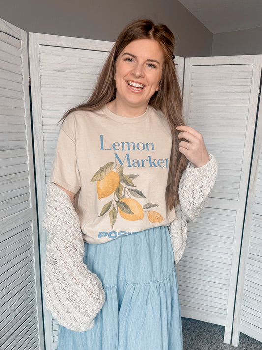 Lemon Market Tee