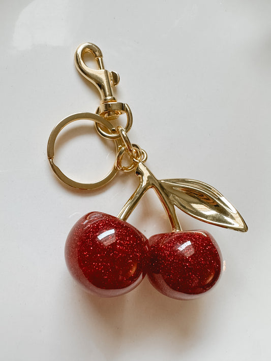 Cherry Keychain