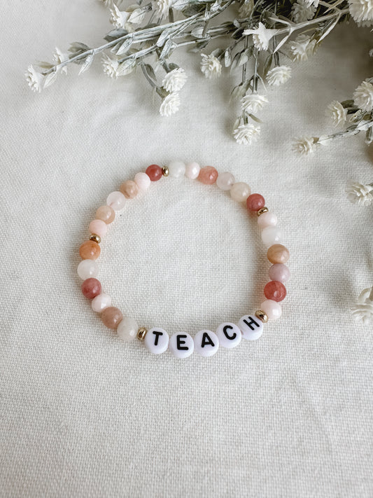 Teach Stone Bracelet