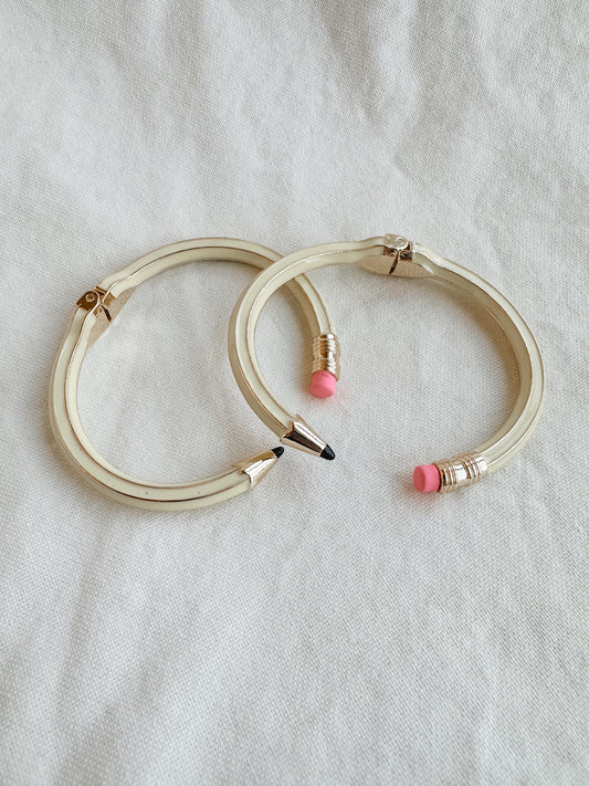 Pencil Cuff Bracelet