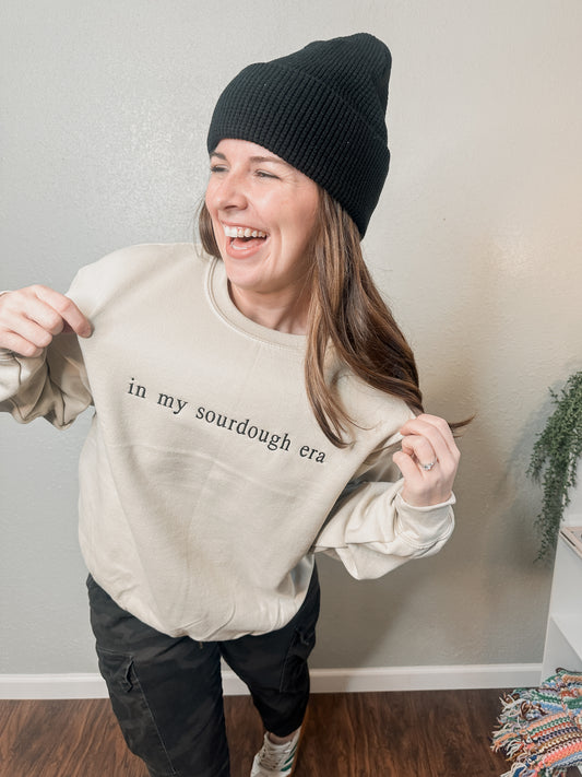 In My Sourdough Era Crewneck