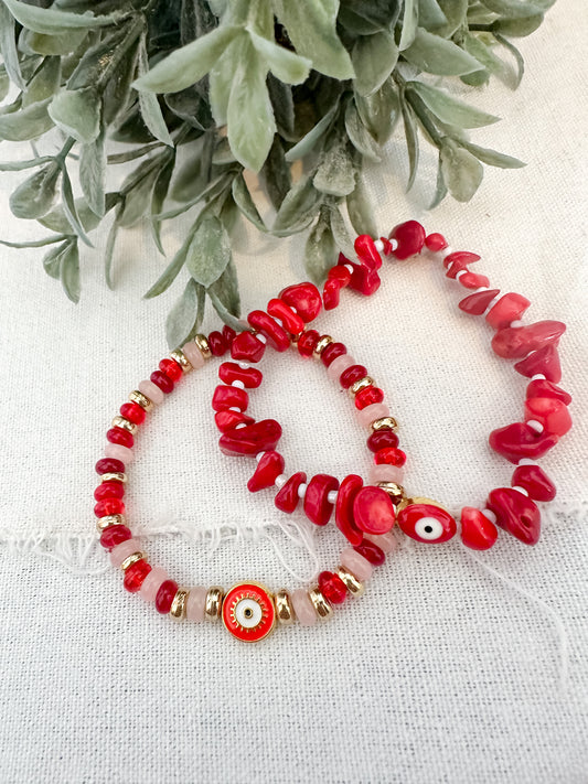 Red Evil Eye Bracelets