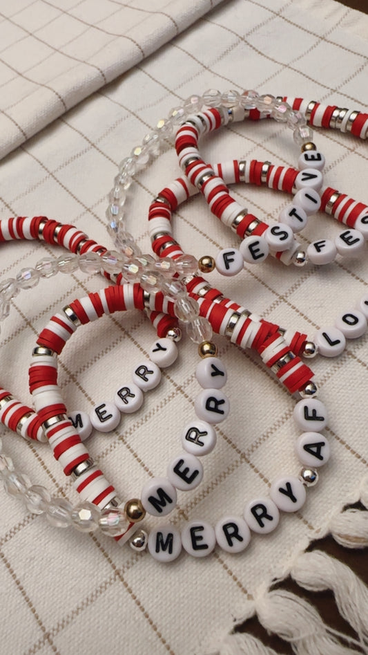 Festive + Merry Bracelets