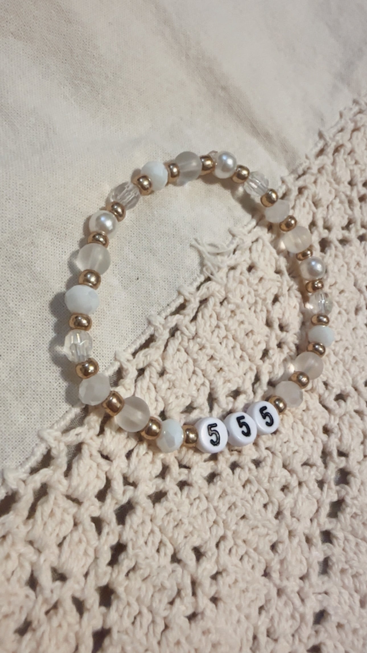 555 Angel Number Bracelet