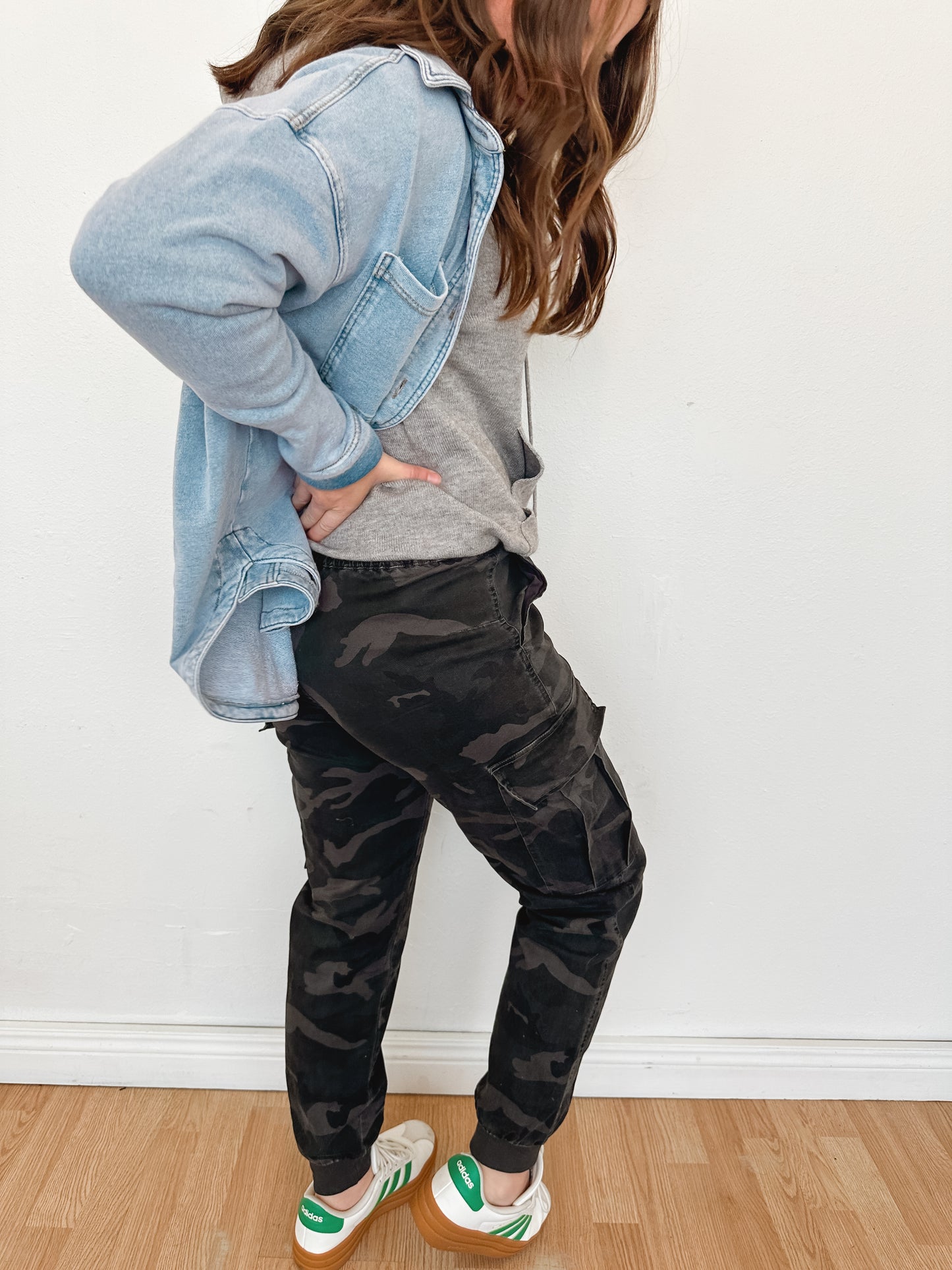 Grey Camo Joggers