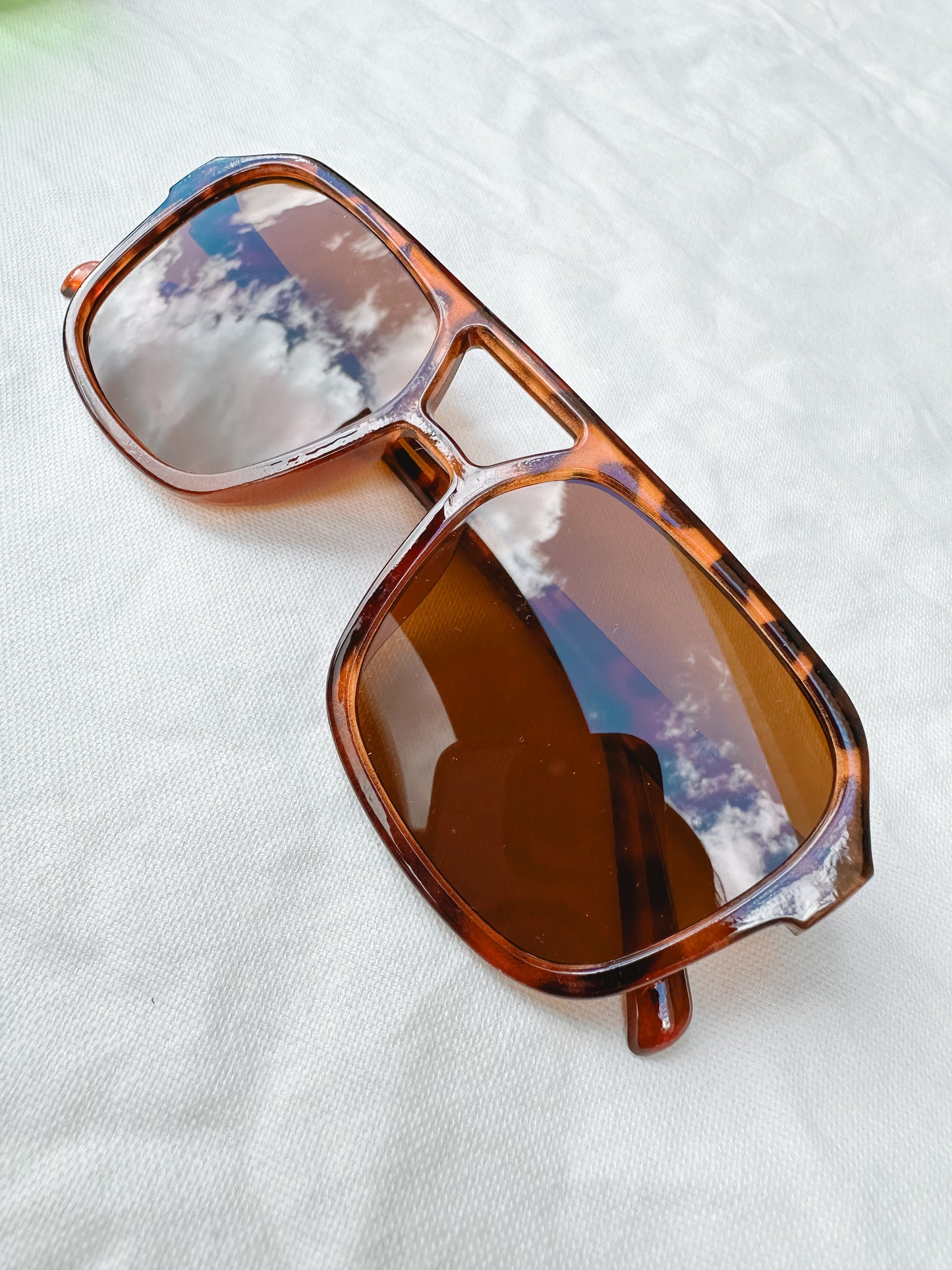 Double Bridge Aviator Sunnies