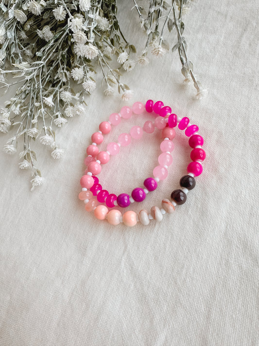 Pretty In Pink Bracelet Set