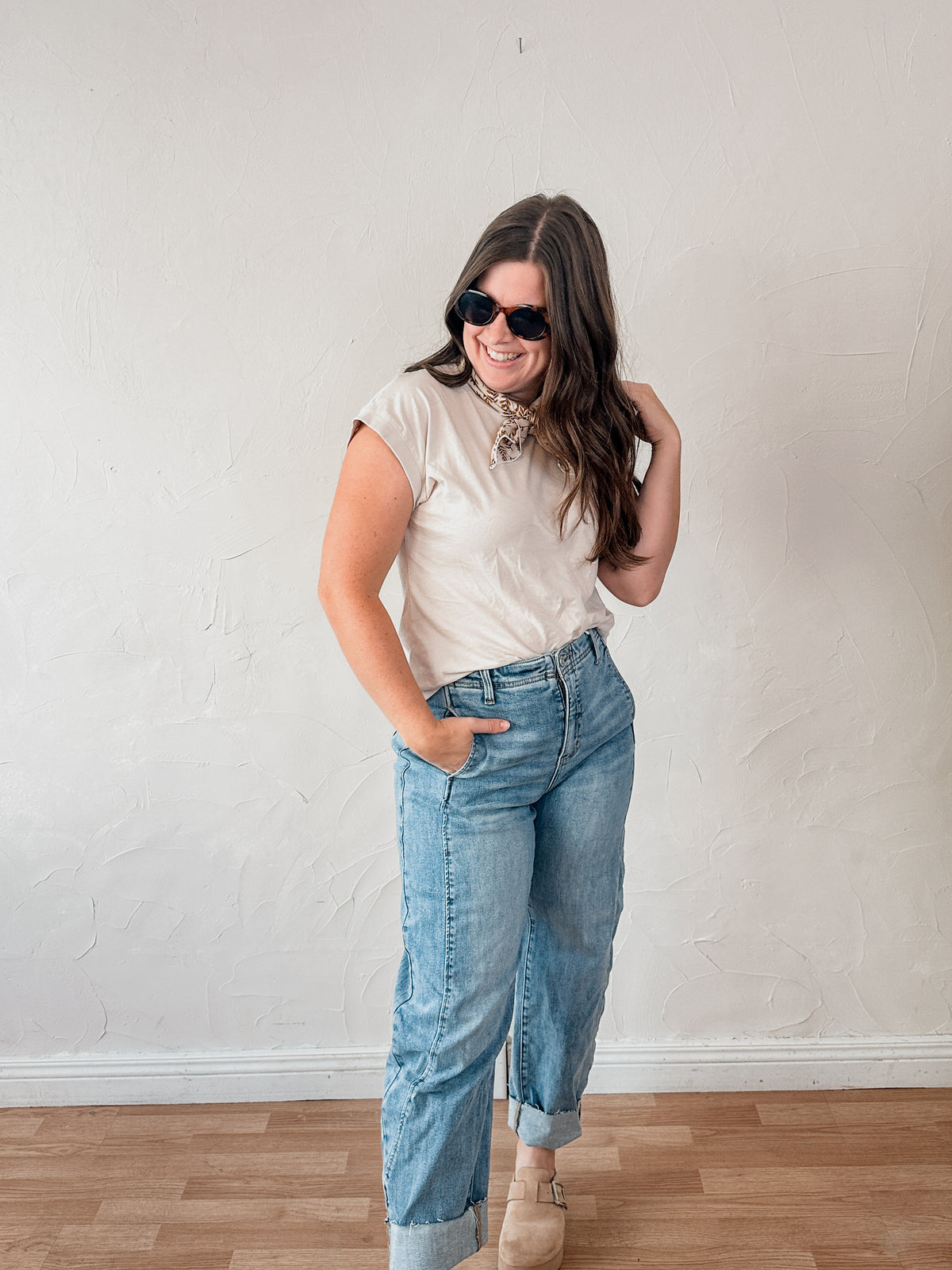 Slight Barrel Taper Jeans