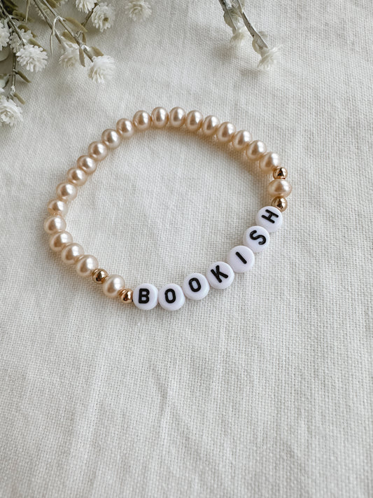 Bookish Pearl Bracelet