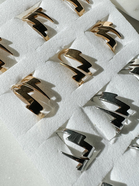 Adjustable Lightning Ring