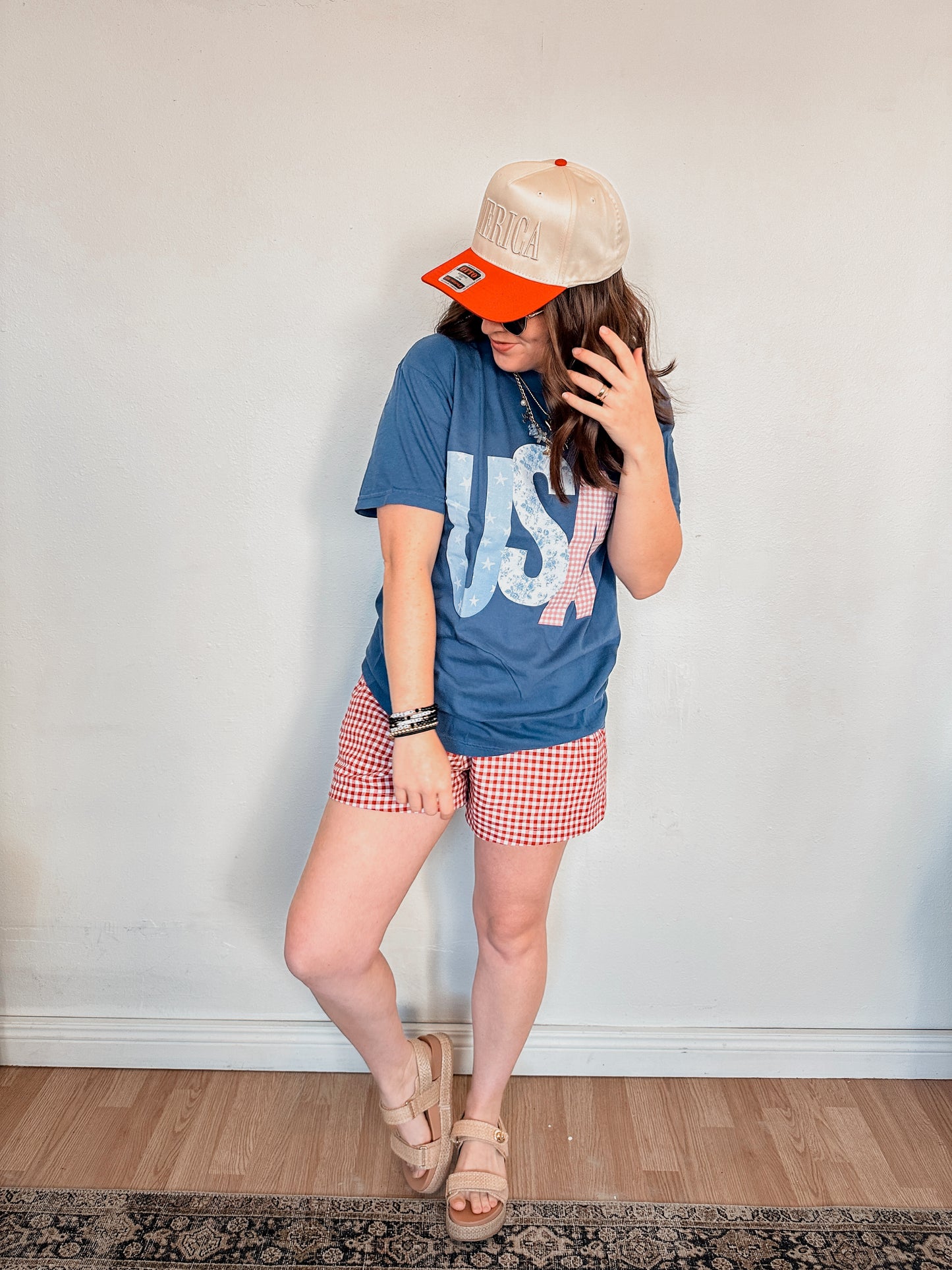 Gingham Boxer Shorts (2 Colors)