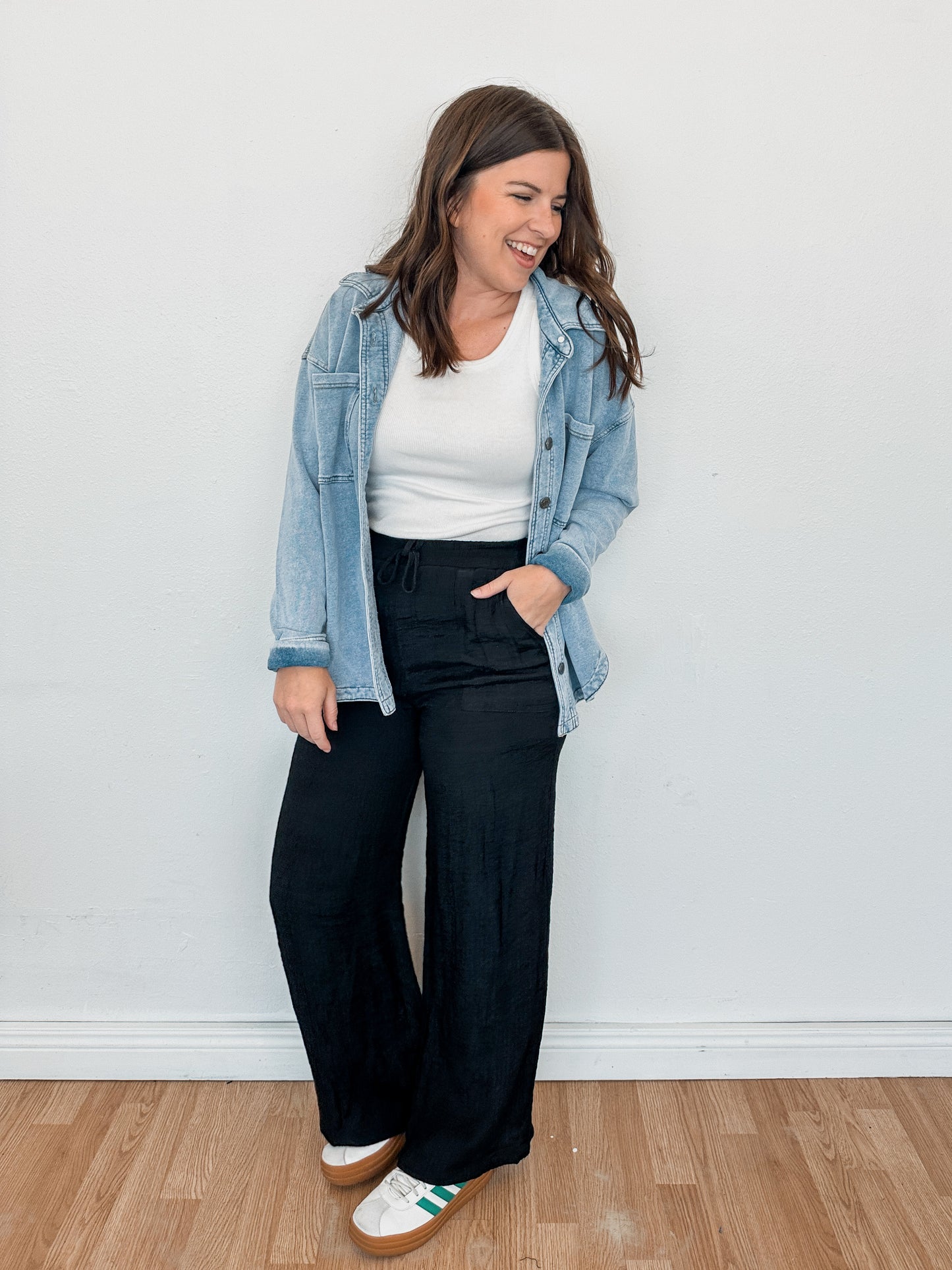 Black Wide Leg Pants