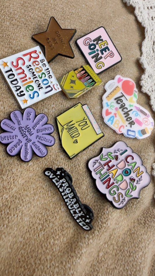 Classroom Friendly Pins