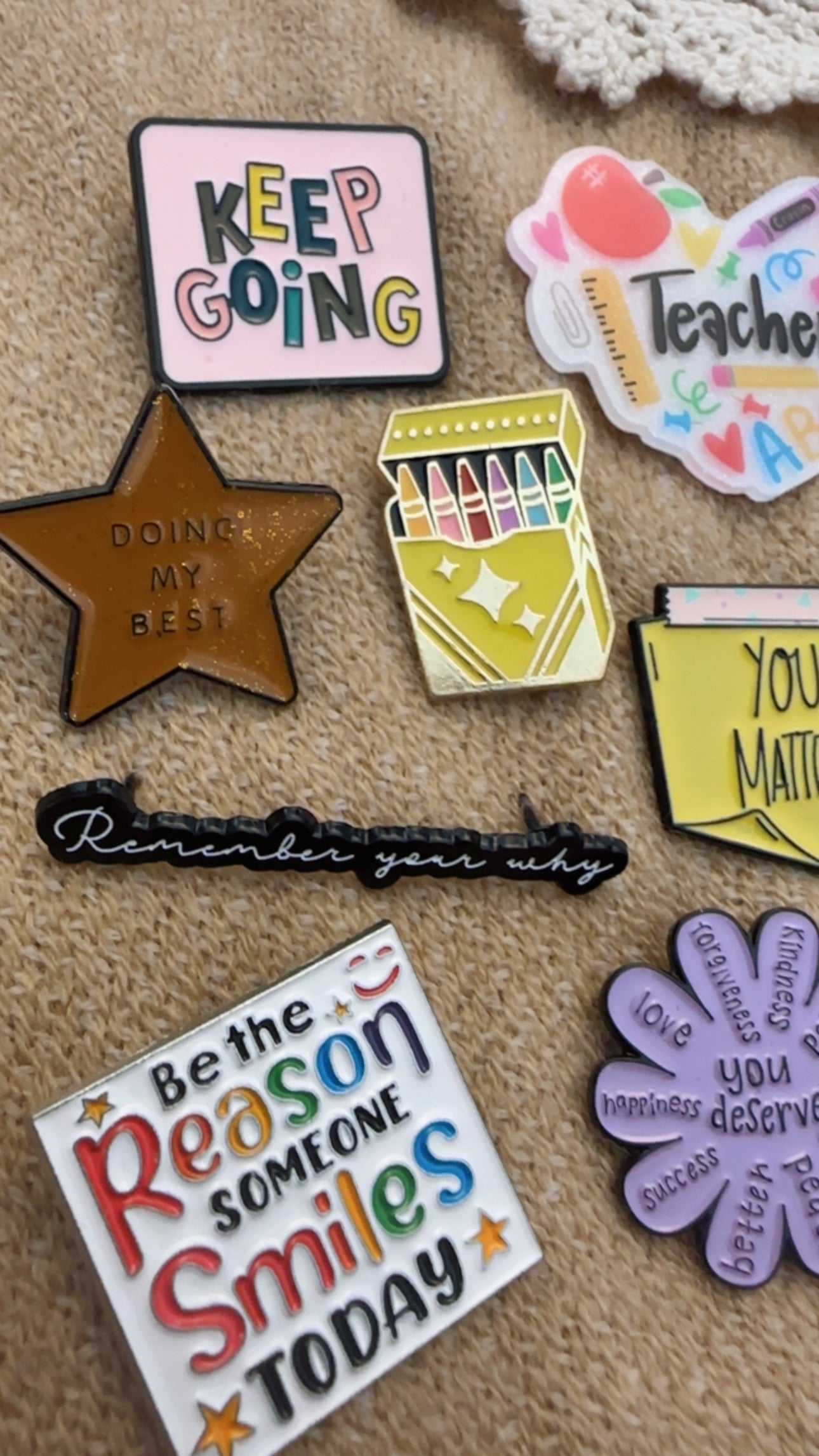 Classroom Friendly Pins