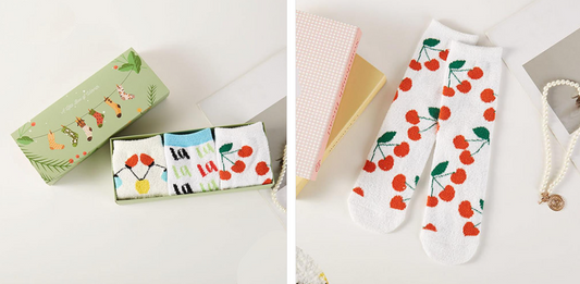 Fuzzy Socks Gift Box