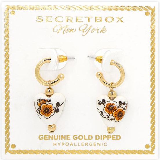 Vintage Floral Earrings