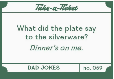 Dad Joke Tickets