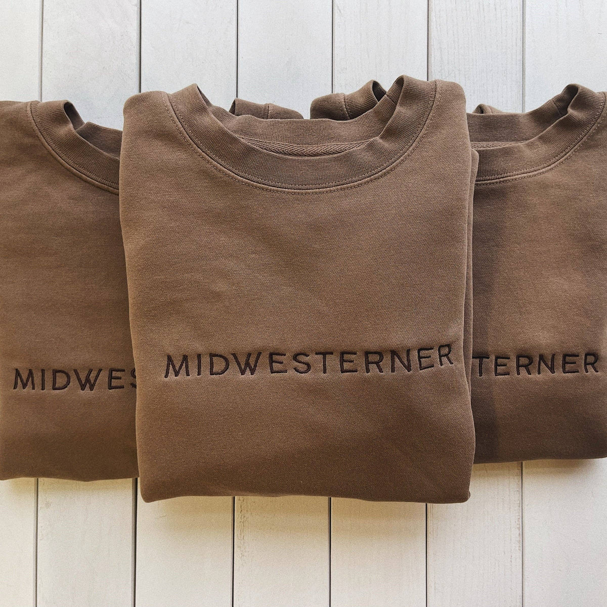 Midwesterner Embroidered Crewneck