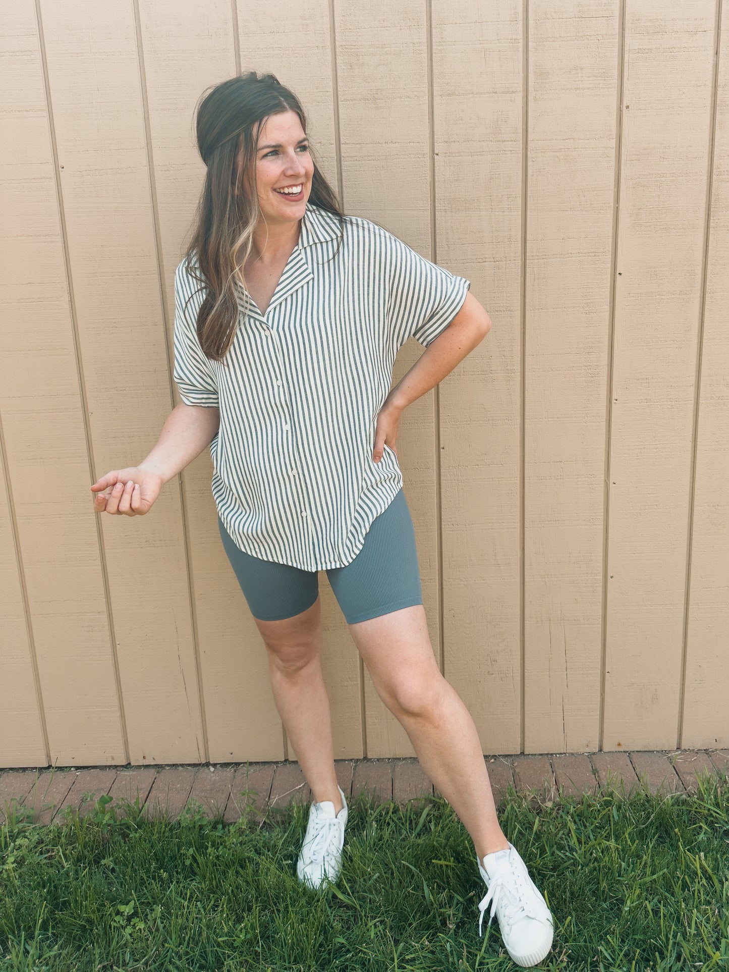 Classic Ribbed Bike Shorts