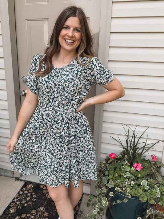 Meadow Lane Navy Dress