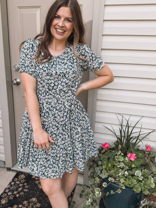Meadow Lane Navy Dress