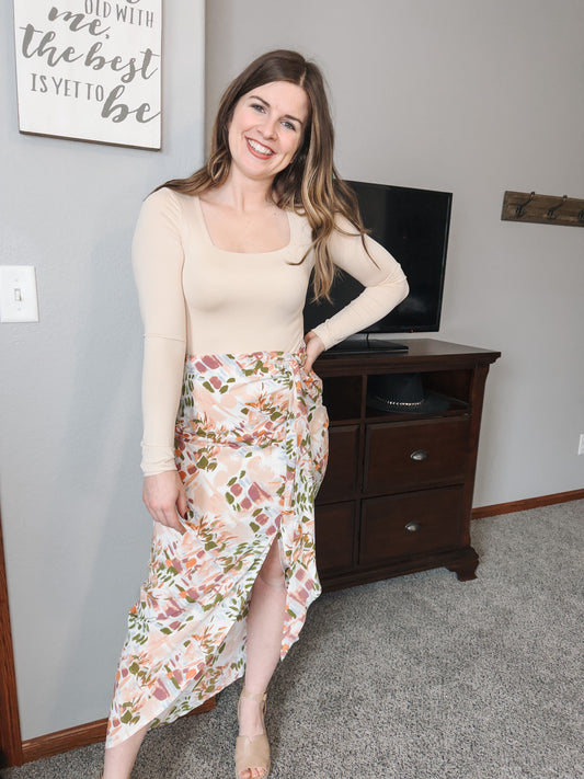 Tropez Abstract Skirt
