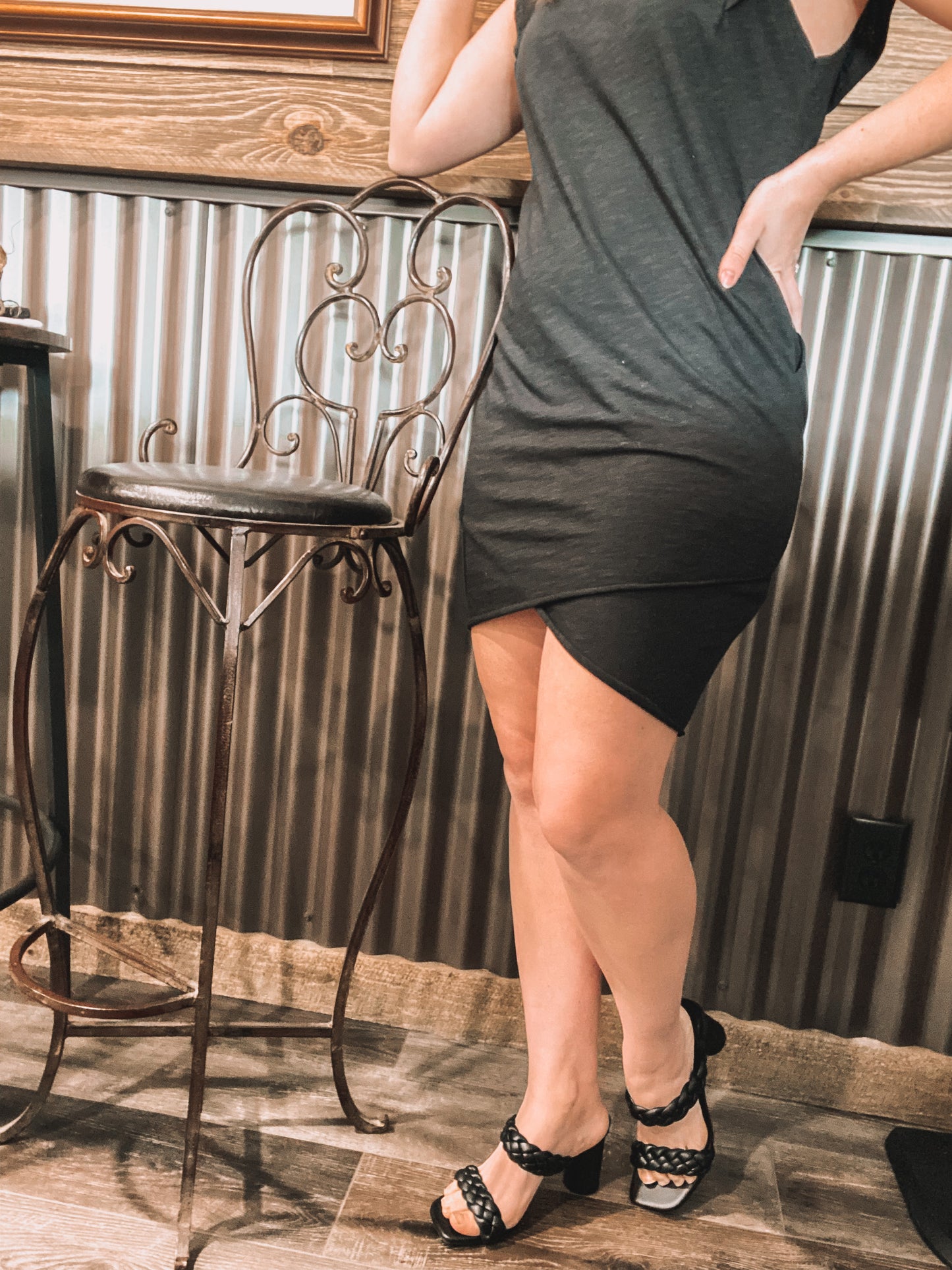 Mercedes Tulip Hem Dress