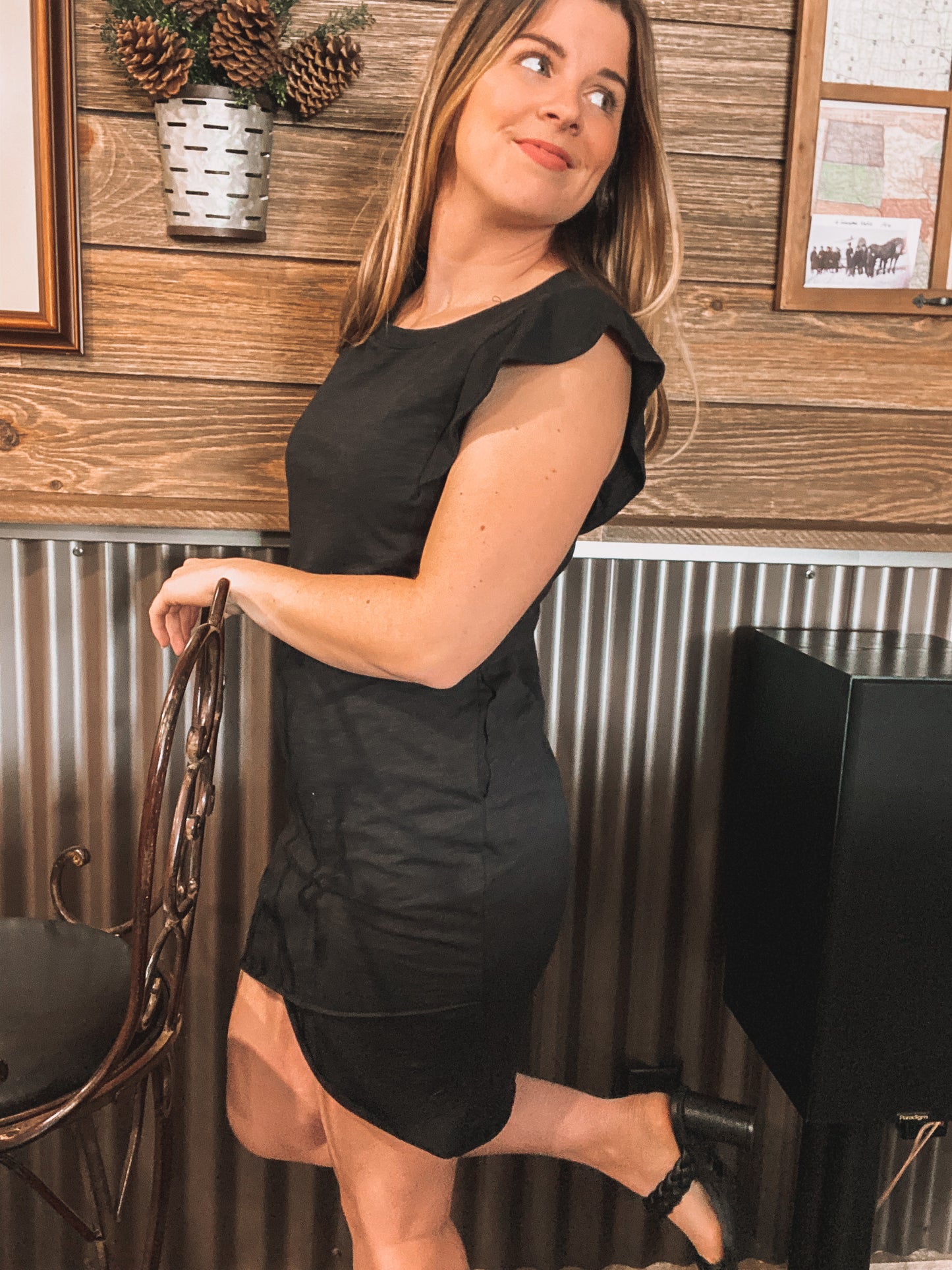 Mercedes Tulip Hem Dress