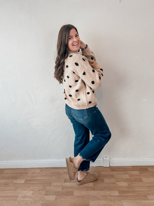 Wide Leg Dark Wash Jeans
