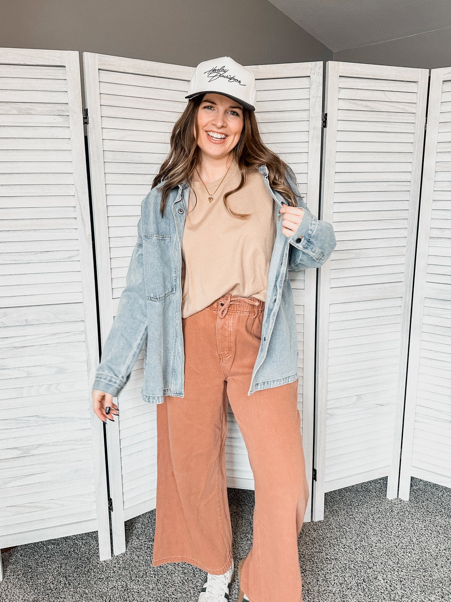 Cinnamon Dolce Wide Leg Pants