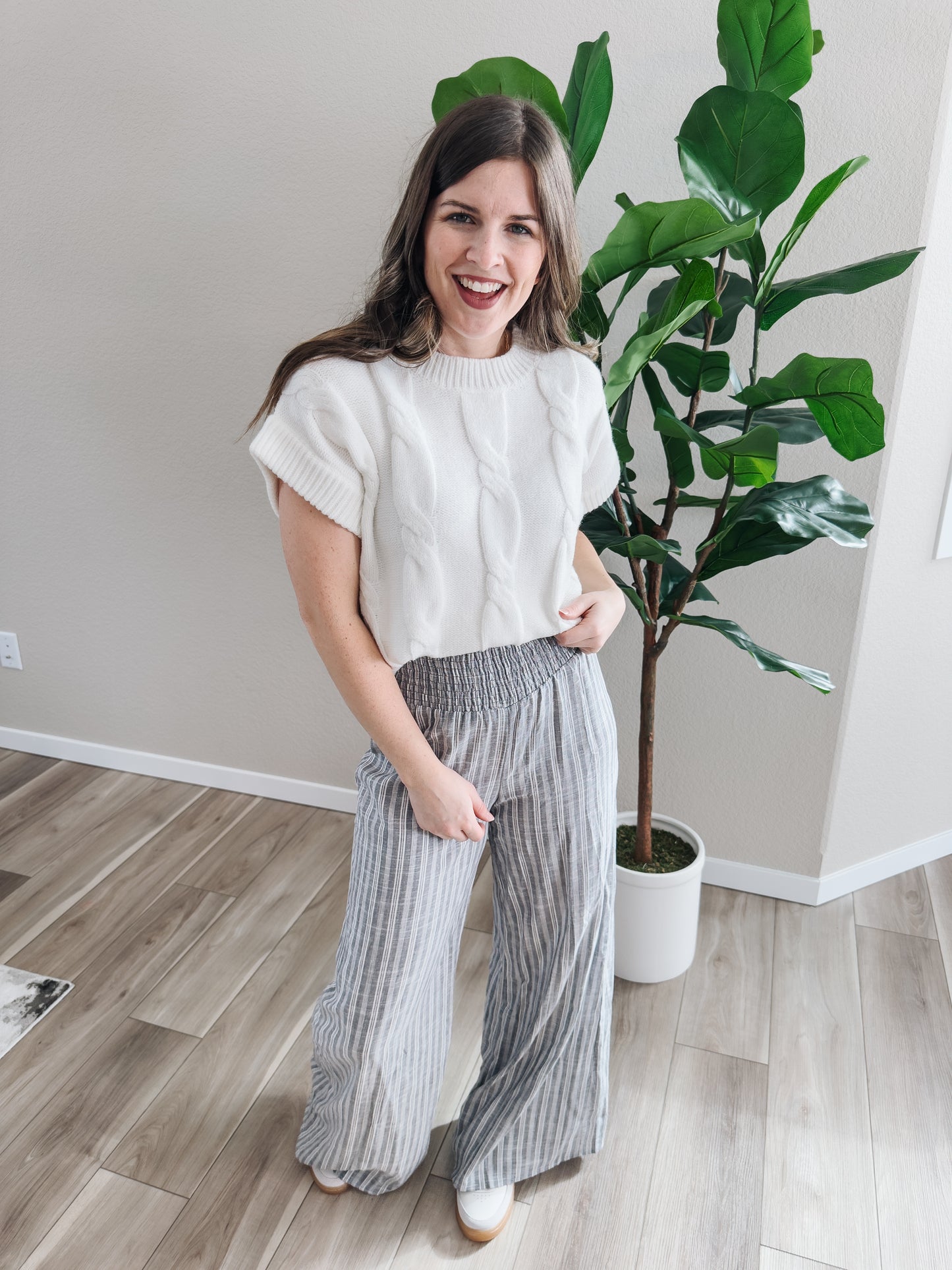 Easy On Striped Pants