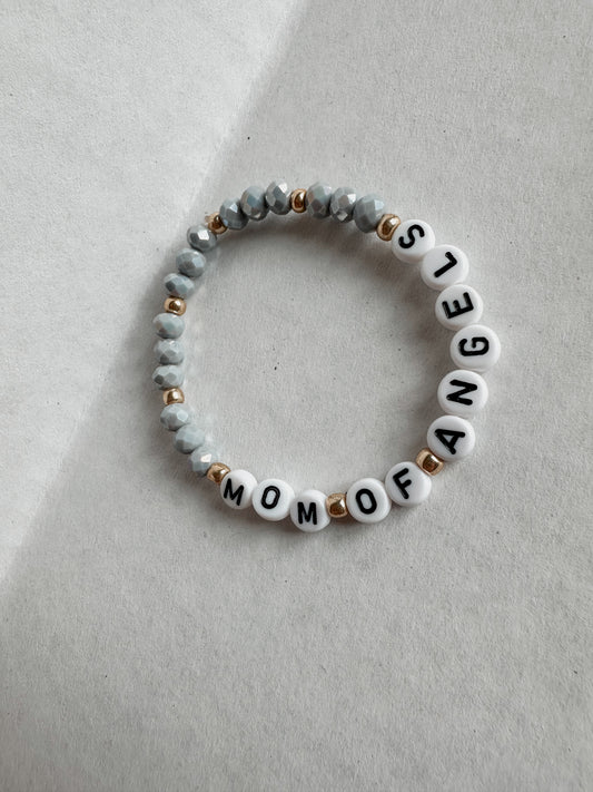 Mom Of Angels Bracelet