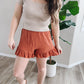 Ruffle Hem Shorts