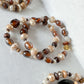 Neutral Glass Bead Bracelet Sets