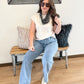 Comfy Cotton Pull On Denim Pants