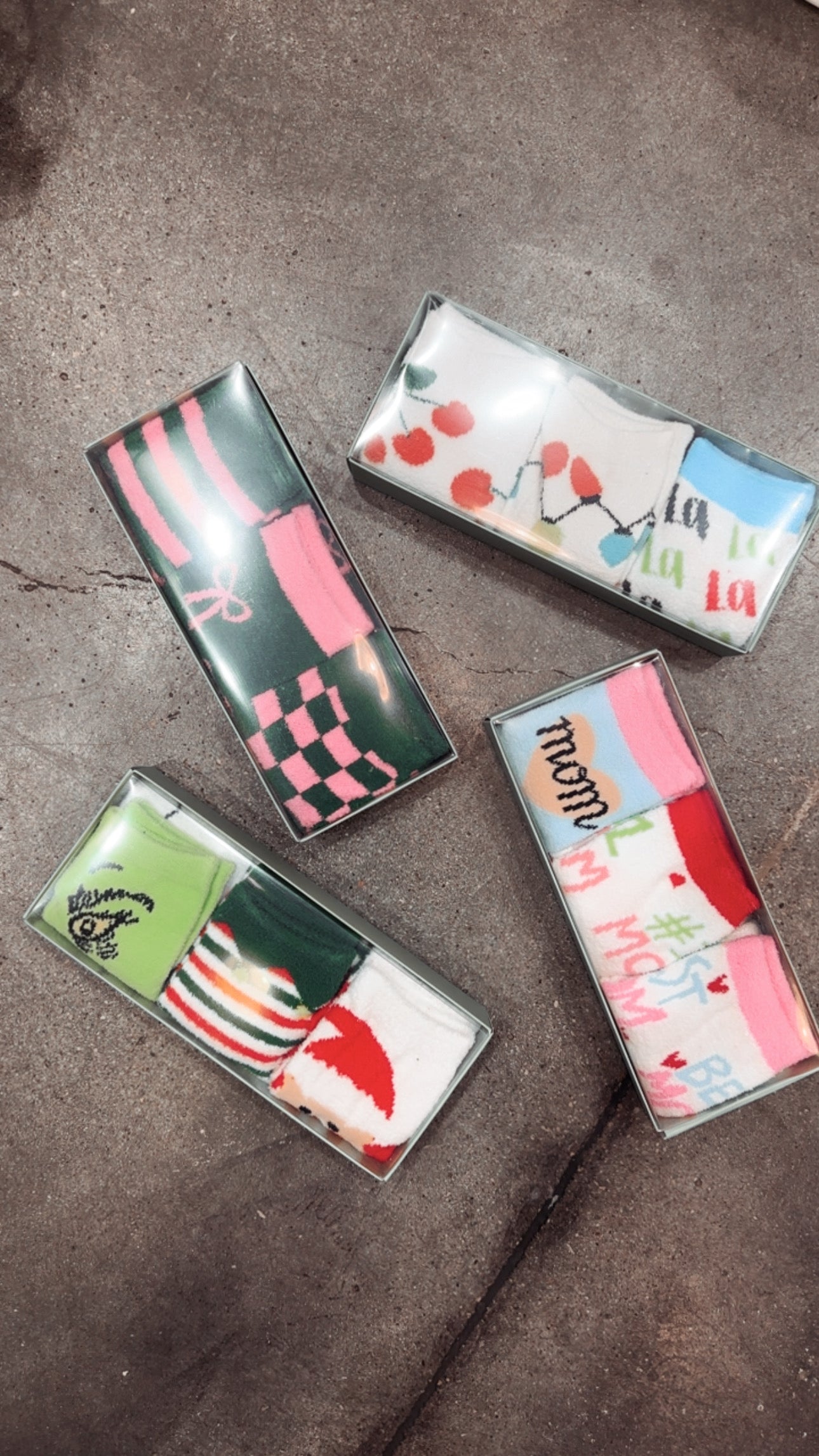 Fuzzy Socks Gift Box