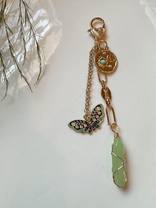 Butterfly Crystal Keychain