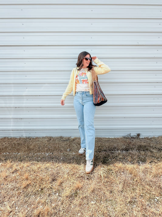 Light Denim Relaxed Straight