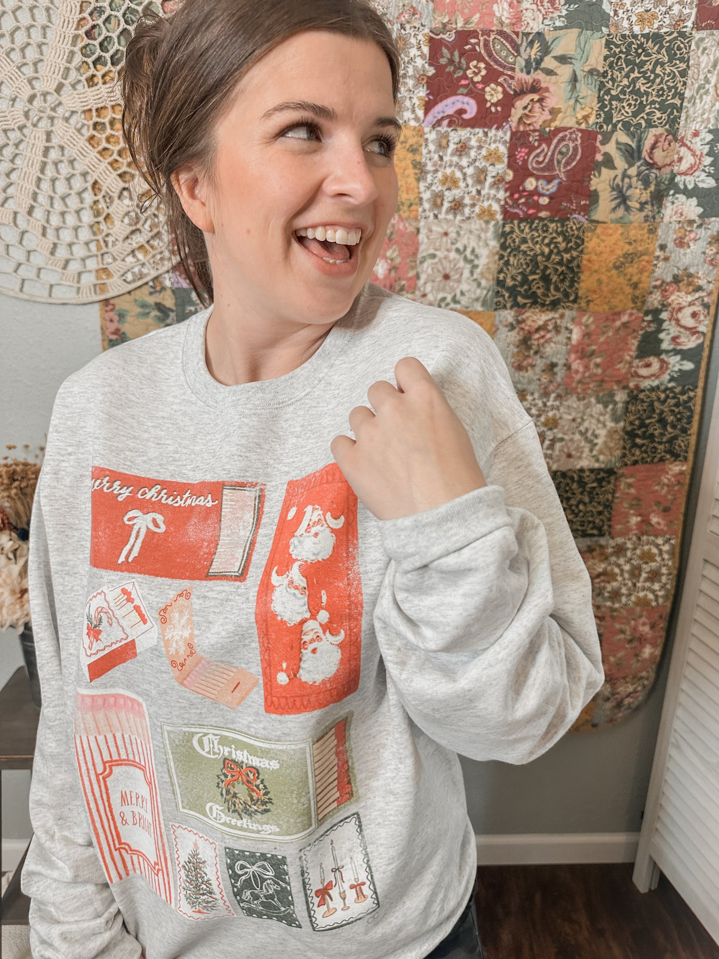 Merry + Bright Matchbox Sweatshirt